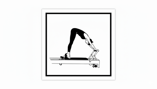 Ćwiczenie na aparacie pilates